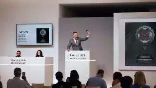 Auctioneer at Phillips New York