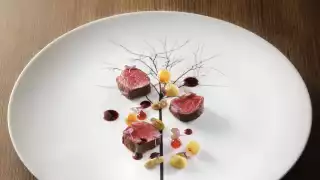 The Macallan TimeSpirit Dining Experience beef tenderloin