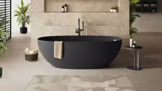 Nosa Senna Carbon Fibre Freestanding Bath