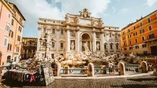 The Trevi Fountain