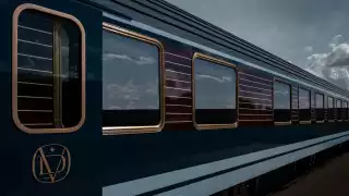 La Dolce Vita Orient Express luxury train livery
