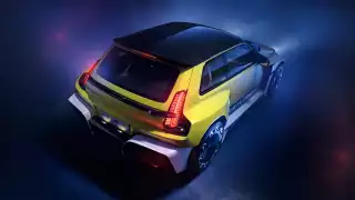 Renault 5 Turbo 3E lead