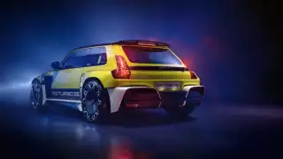 Renault 5 Turbo 3E lead