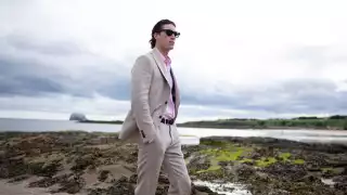 Walker Slater summer linen suit