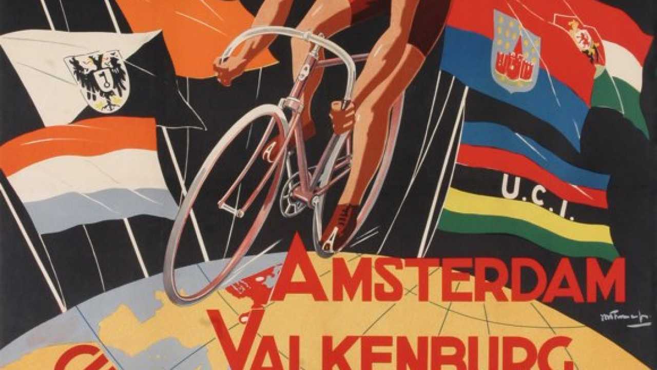 vintage cycling posters uk