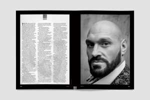 Tyson Fury in Square Mile magazine