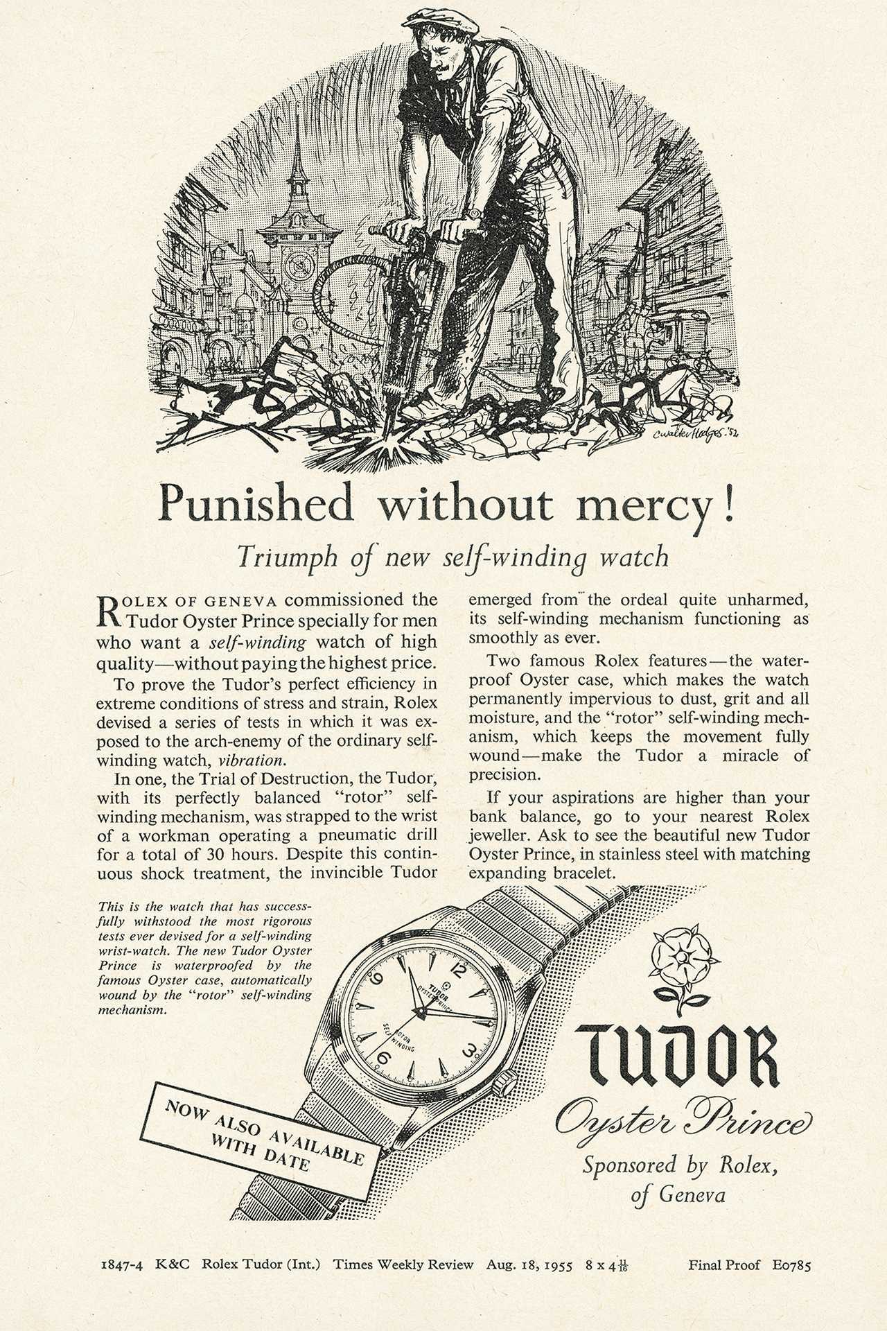 Tudor Vintage Ads
