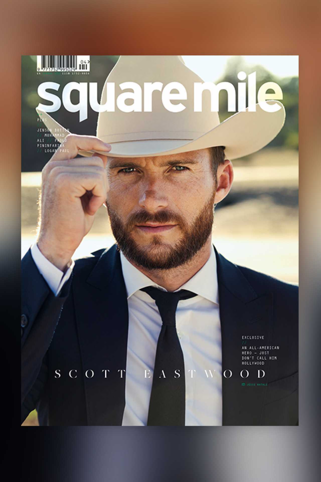Scott Eastwood cover star - Square Mile magazine issue 153 - shot by Jesse Natale - Newsstand Edition