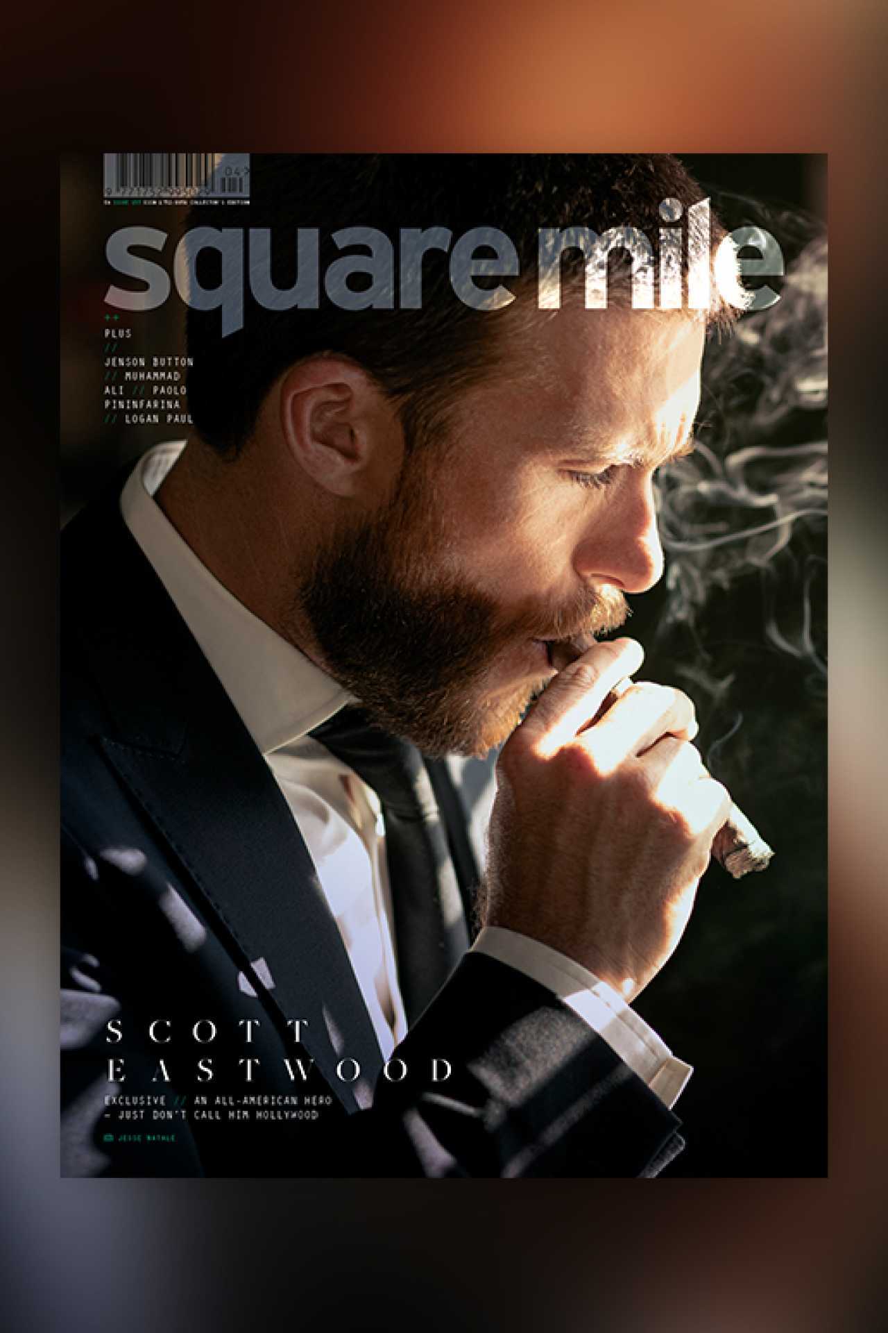 Scott Eastwood cover star - Square Mile magazine issue 153 - shot by Jesse Natale - Subscribers' Edition