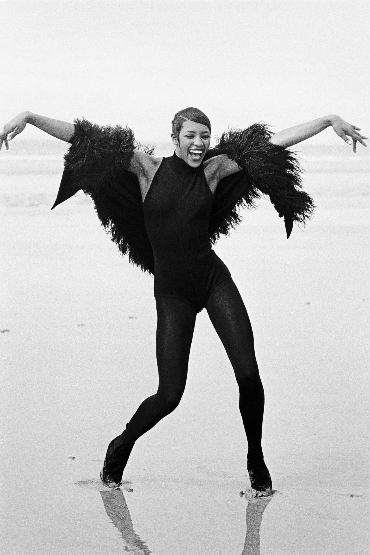 Naomi Campbell shot by Peter Lindbergh