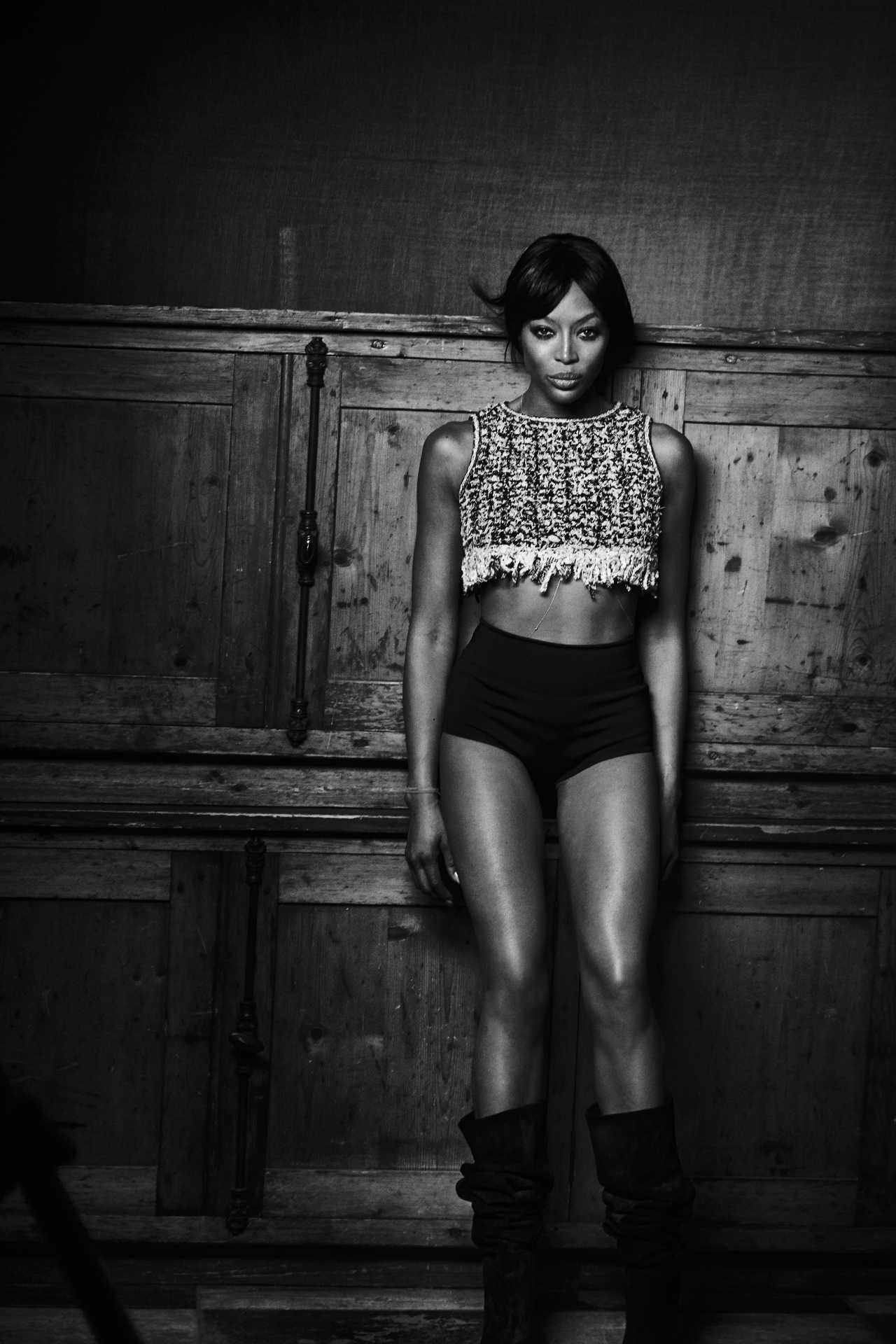 Naomi Campbell shot by Peter Lindbergh