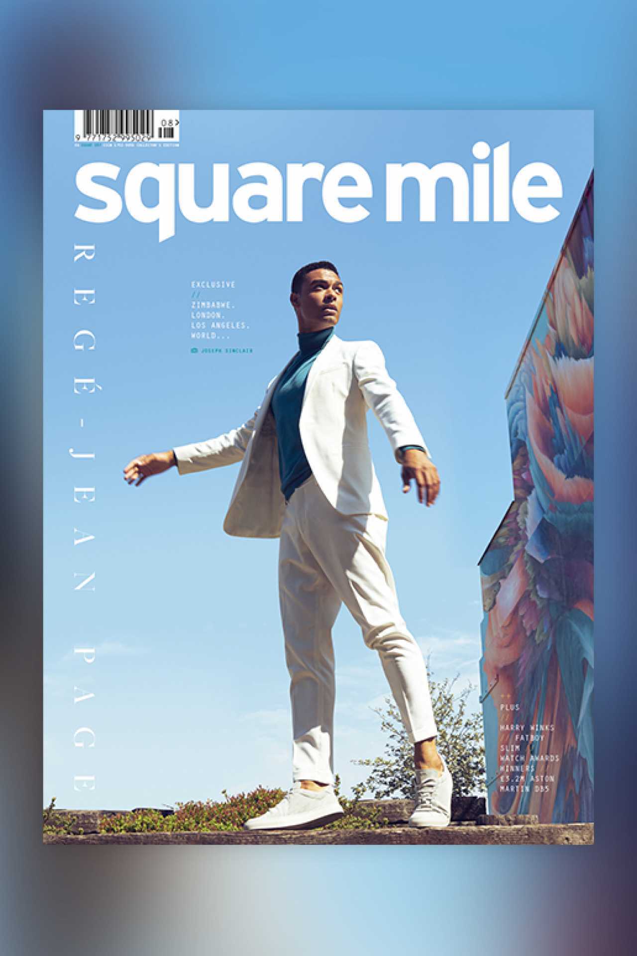 Square Mile Issue 157 Regé-Jean Page front cover