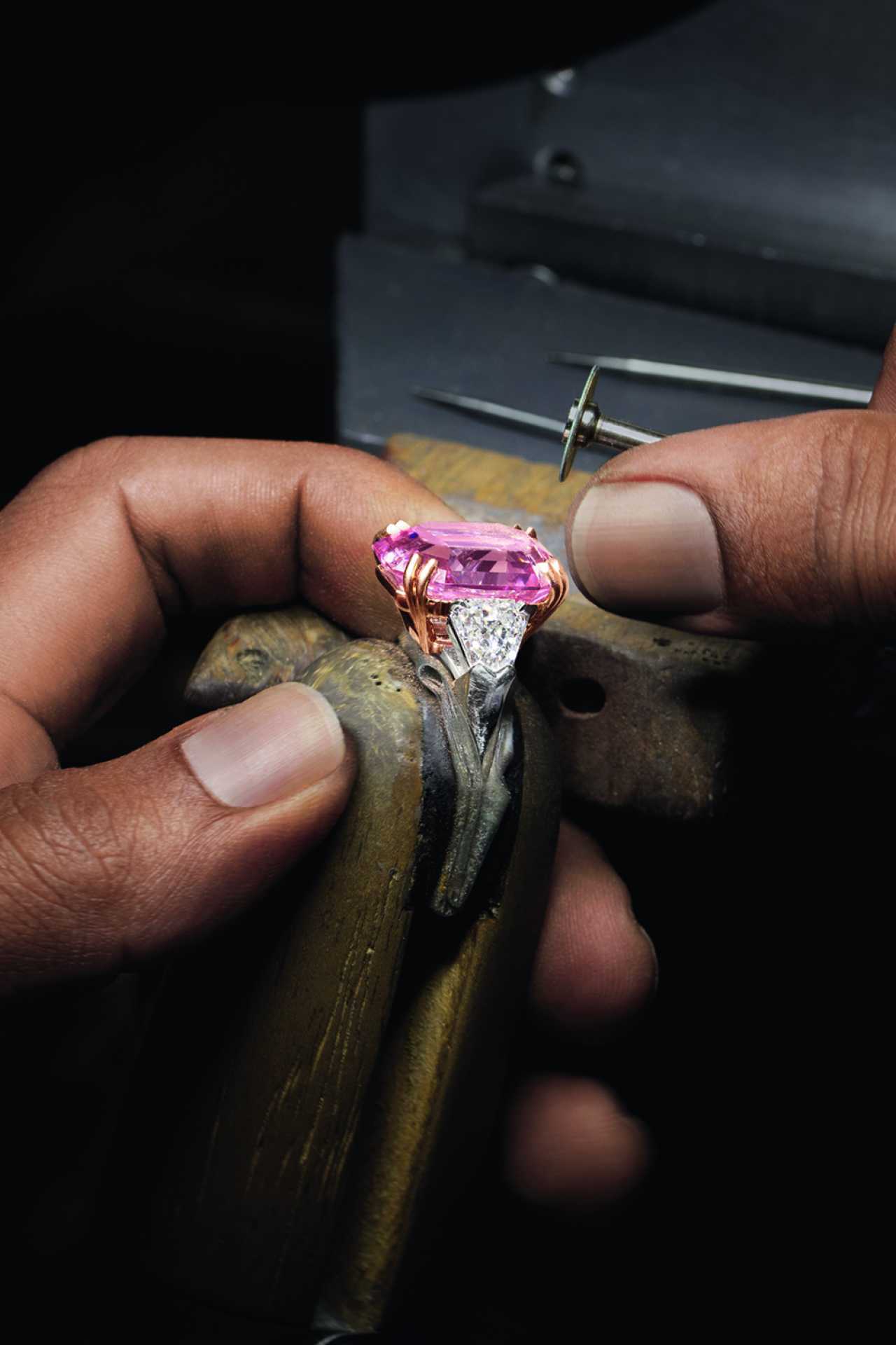 Winston Pink Legacy Diamond Ring