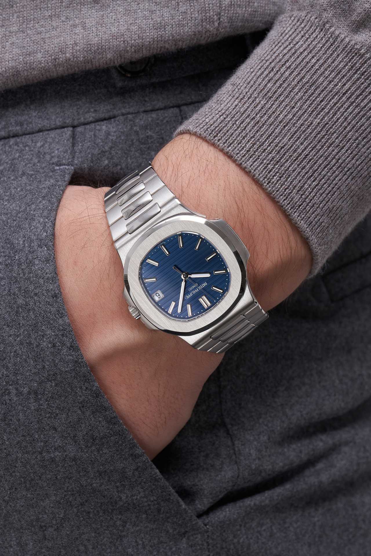 Patek Philippe Nautilus Ref. 5711P watch, Phillips Geneva Auction