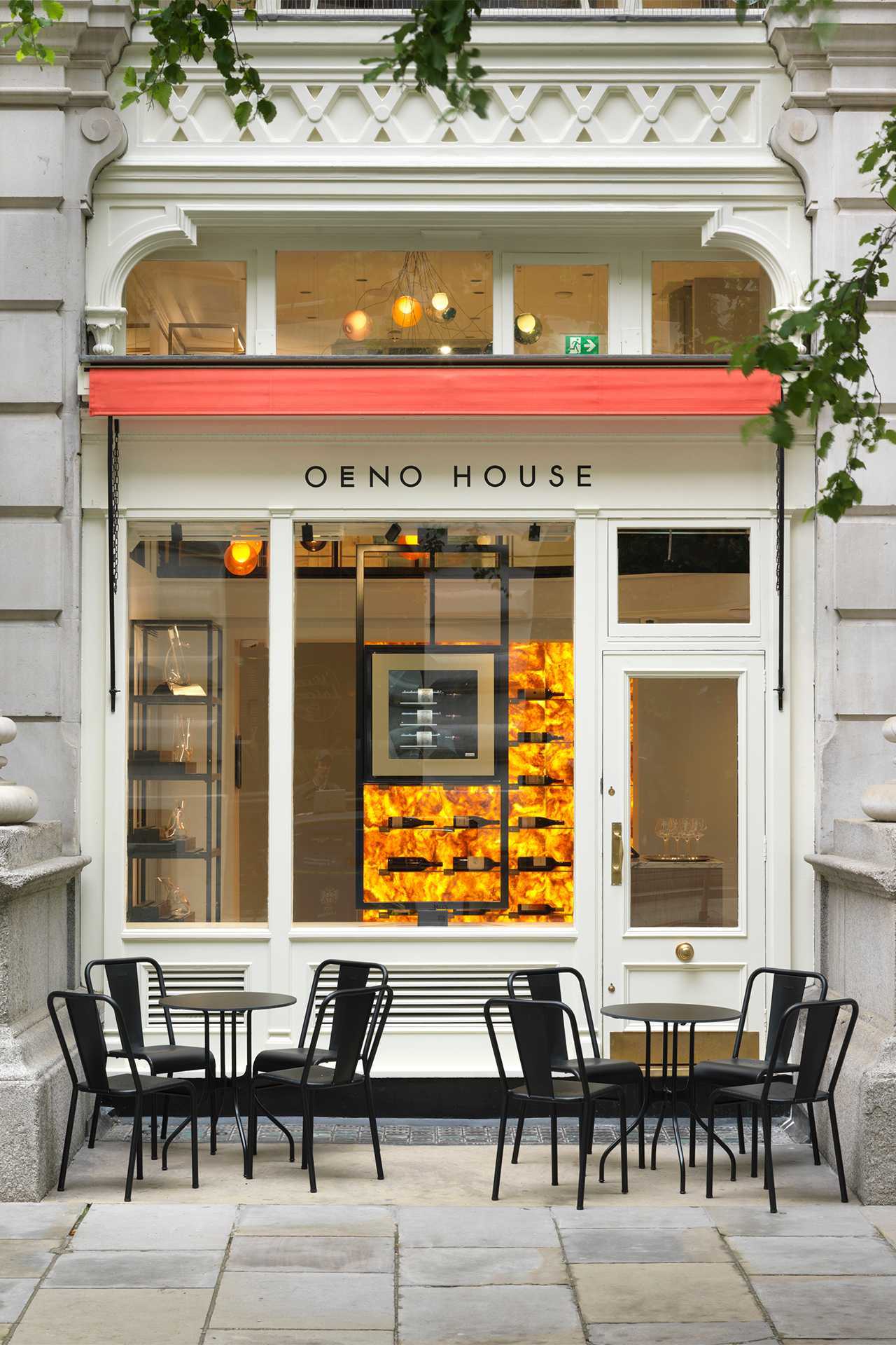 Oeno House new fine wine boutique, The Royal Exchange, City of London