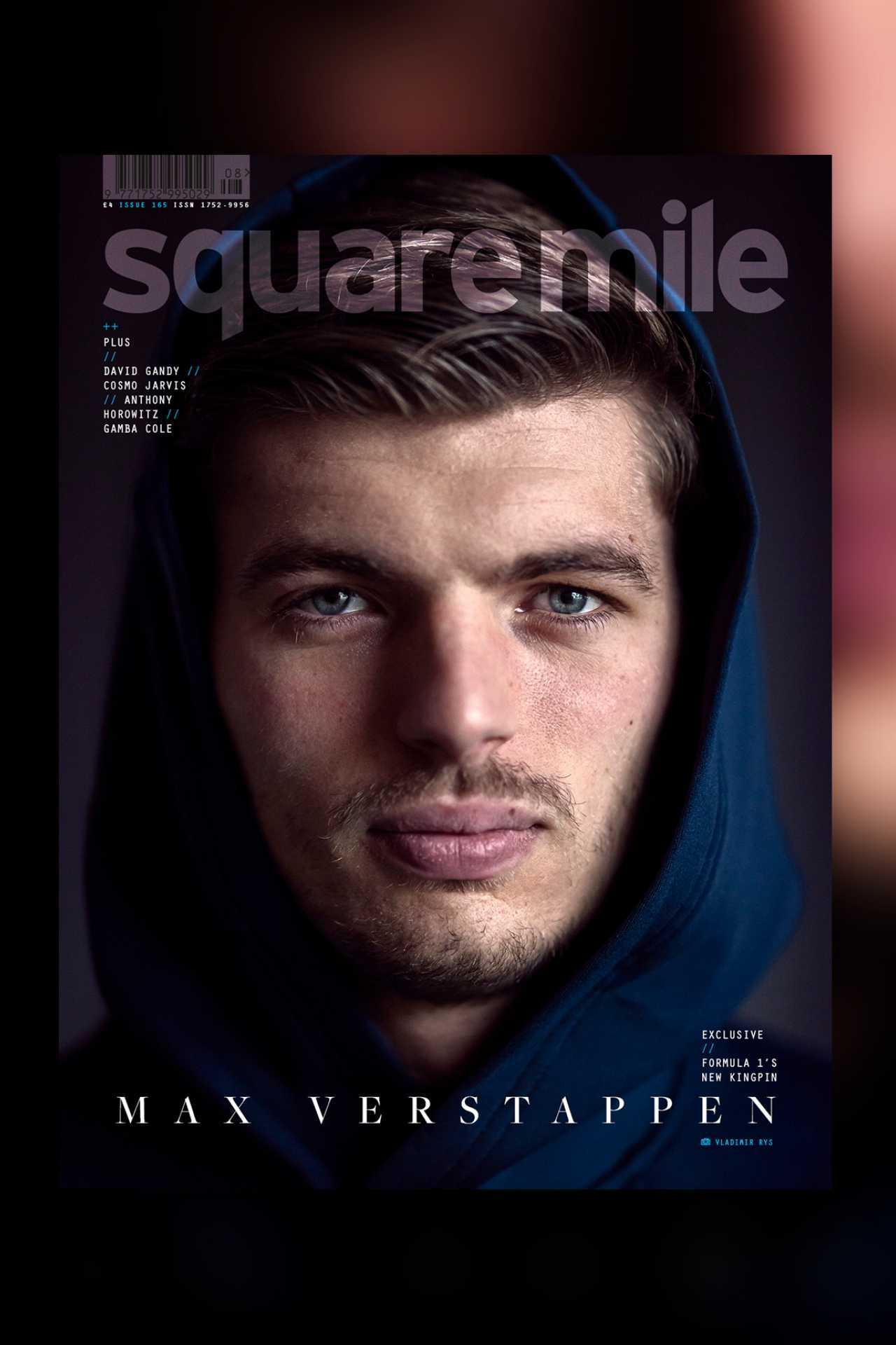 Max Verstappen for Square Mile magazine