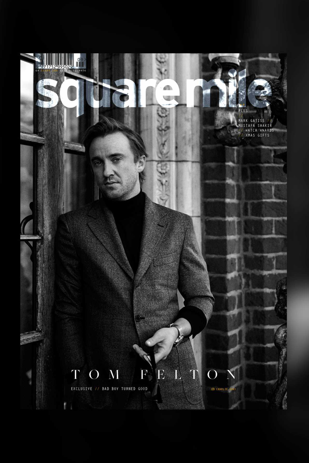 Tom Felton for Square Mile magazine