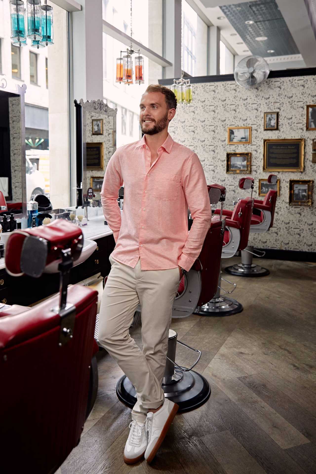 In The Barber's Chair - Tom Rogers