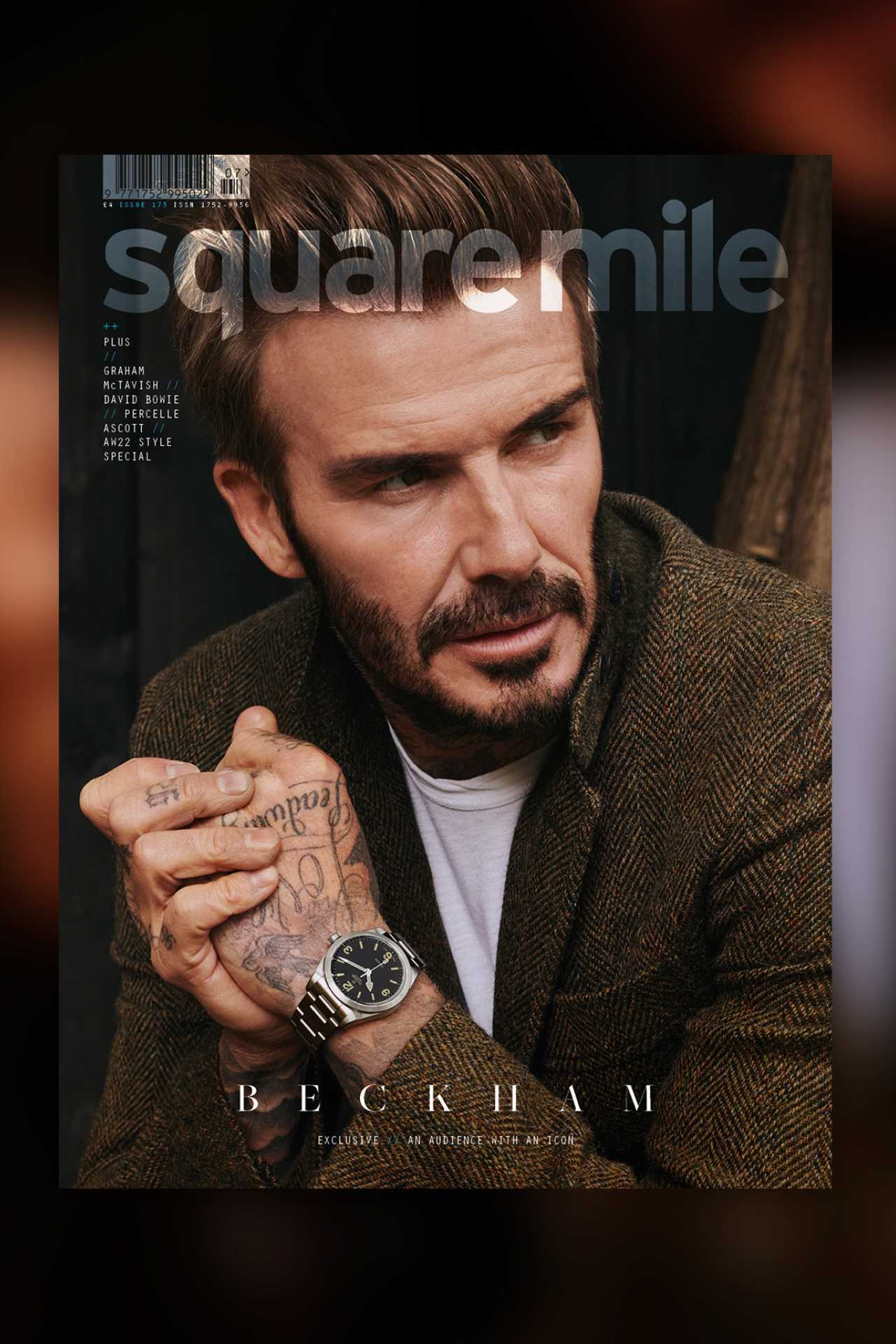 David Beckham for Square Mile