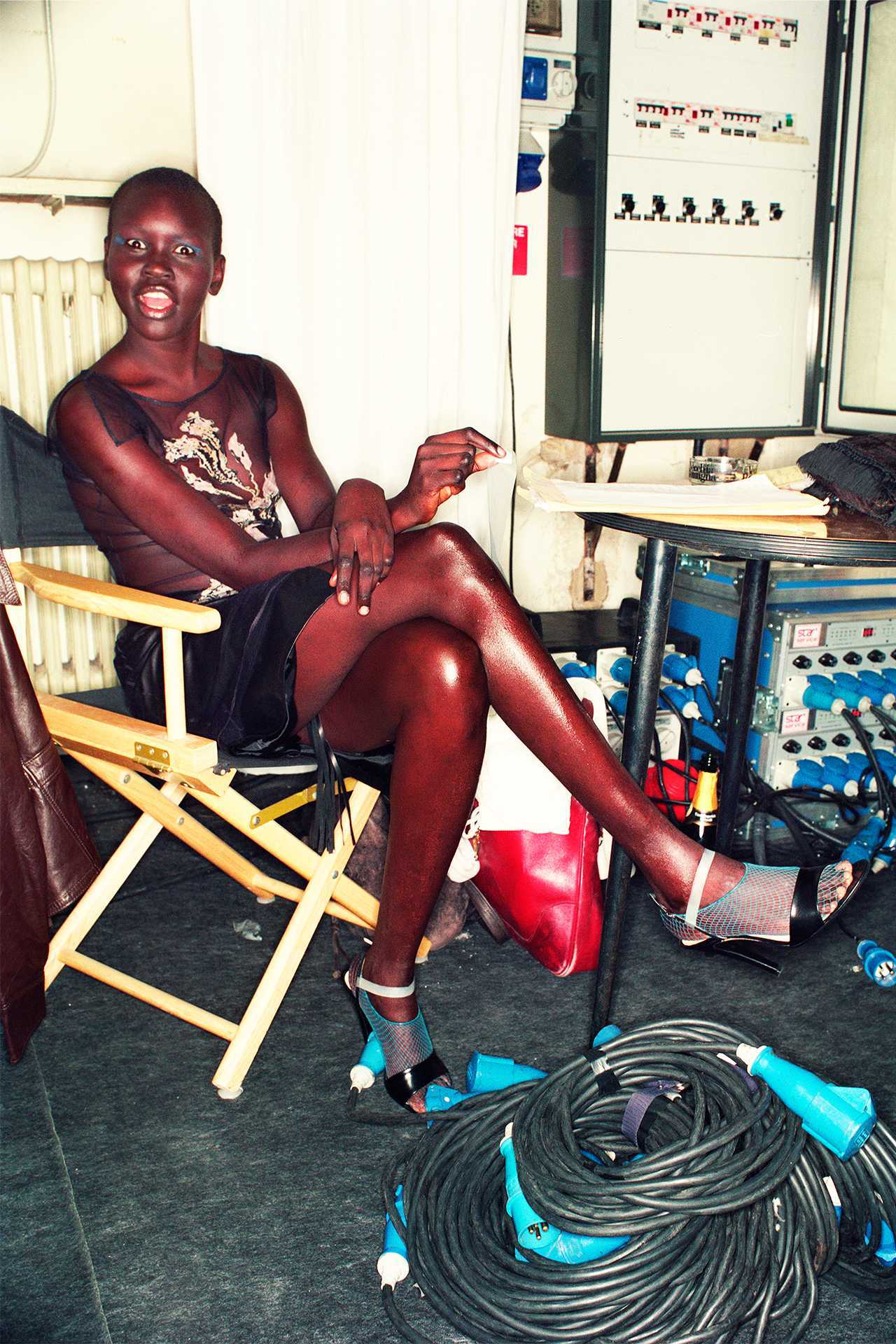 Alek Wek by Gavin Bond