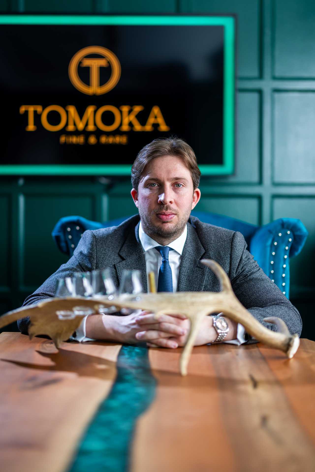 Thomas White, new head of investment for Tomoka Fine & Rare