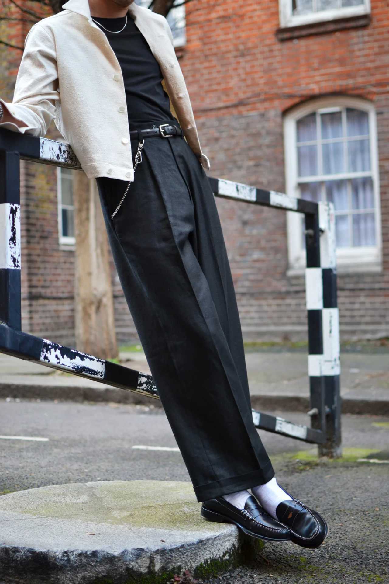 Wide Boy trousers by the Scott Fraser Collection