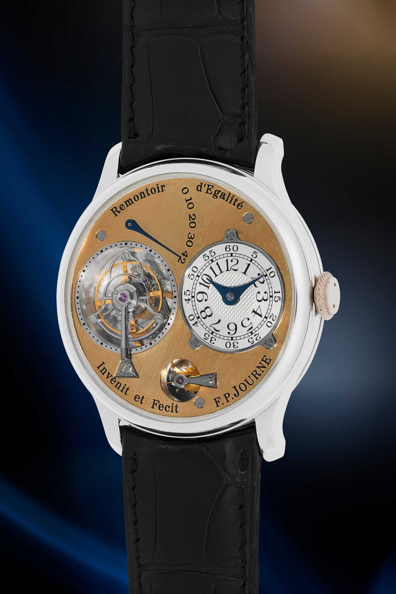 F.P.Journe Tourbillon Souverain and Resonance “Pre-Souscription”, No. 043