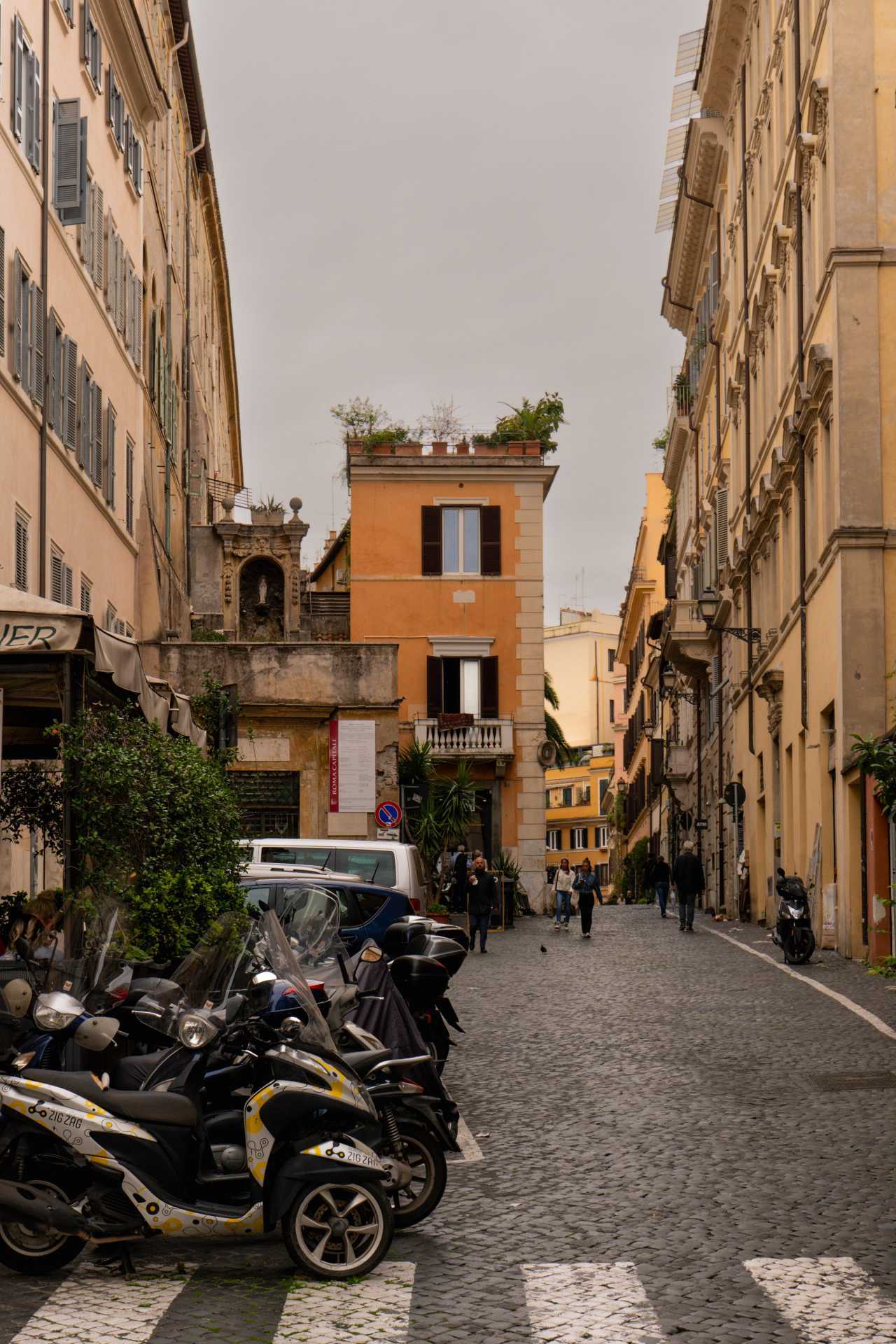 Streets of Monti, in Rome