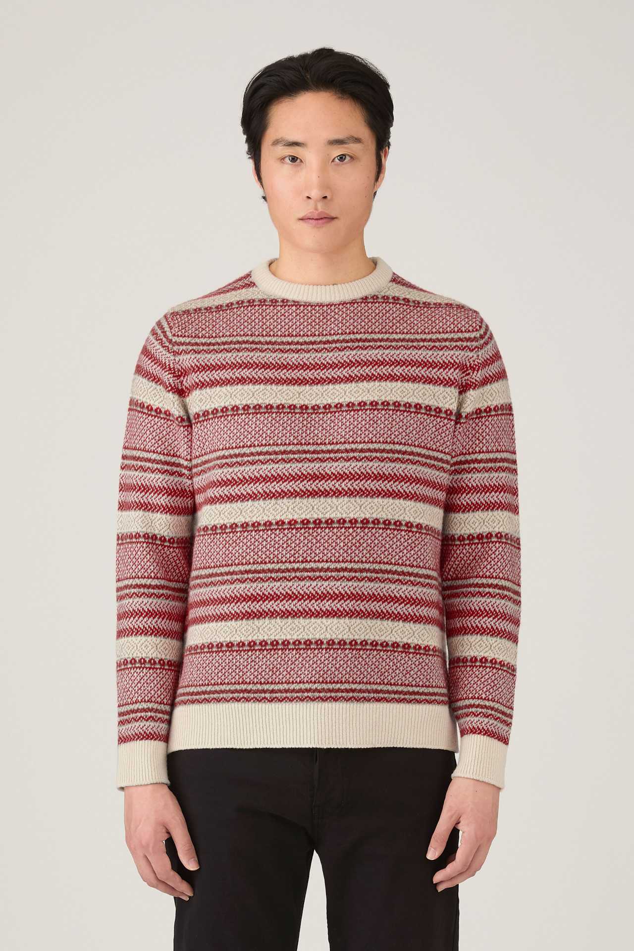 Sunspel Fair Isle Jumper, £465, sunspel.com