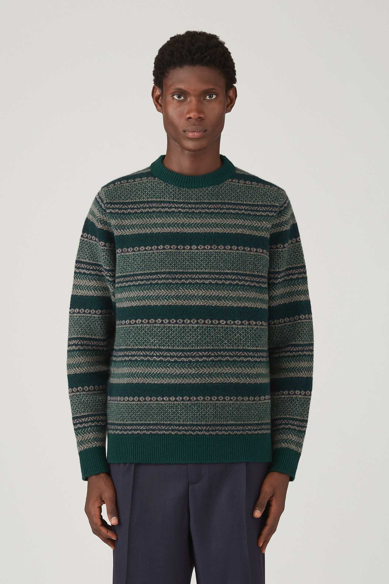 Sunspel Fair Isle Jumper, £465, sunspel.com