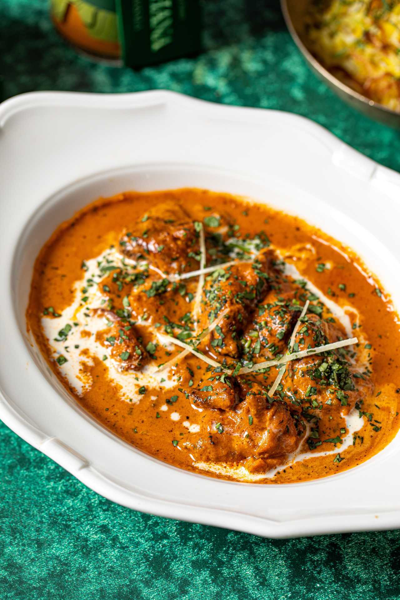 Butter Masala Chicken, Gymkhana Fine Foods cooking sauces