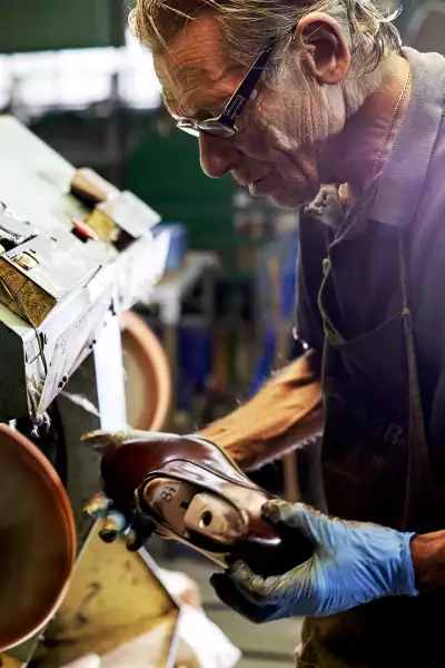 Sons of London British shoe brand Italian factory