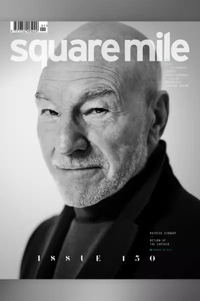 Patrick Stewart by Maarten de Boer for Square Mile
