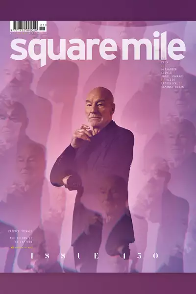 Patrick Stewart by Maarten de Boer for Square Mile