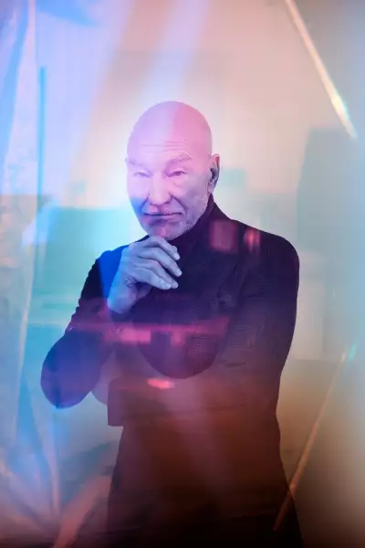 Patrick Stewart by Maarten de Boer for Square Mile