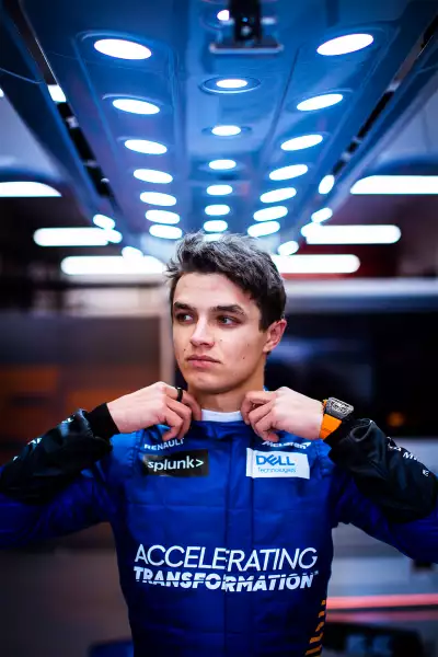 Lando Norris McLaren Formula One racing driver