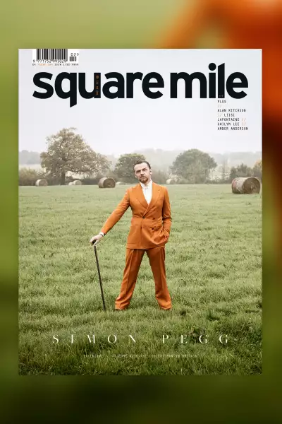Simon Pegg Newsstand cover &ndash; Square Mile
