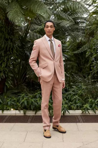 Sidmouth Ebury jacket (&pound;620) and Windsor trousers (&pound;260) by Favourbrook