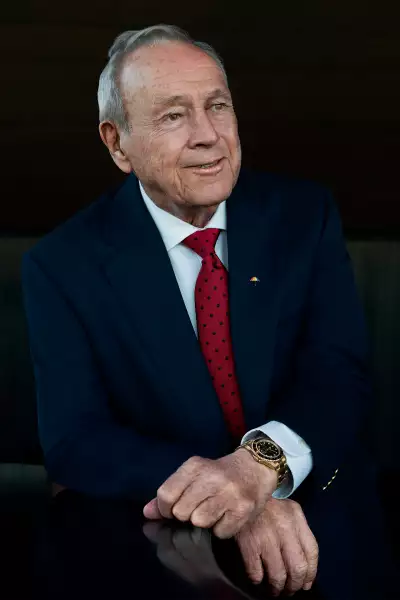 Rolex's sporting testimonee, the legendary golfer Arnold Palmer