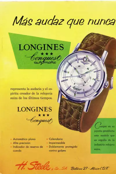 Longines Conquest Power Reserve Automatic ref. 9028 watch from 1959