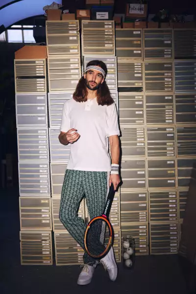 Model wearing Open Era clothing