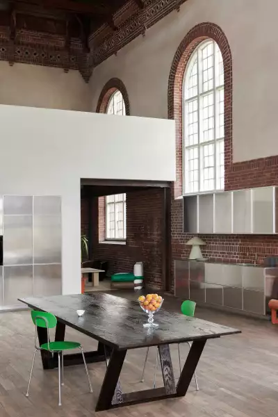 Reform&rsquo;s Reflect stainless steel kitchen designed by Jean Nouvel transforms sterile stainless steel cabinets with textured reflectivity to create warmth and character