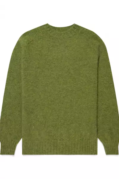 Sunspel Shetland Crew Neck Sweater