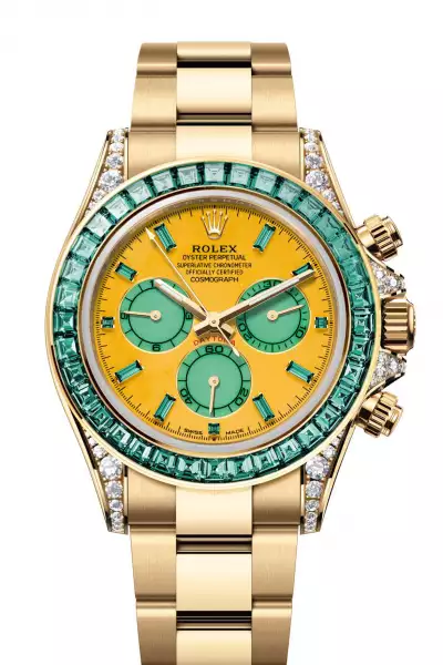 The Autumn Rolex Oyster Perpetual Cosmograph Daytona in 18 ct yellow gold.