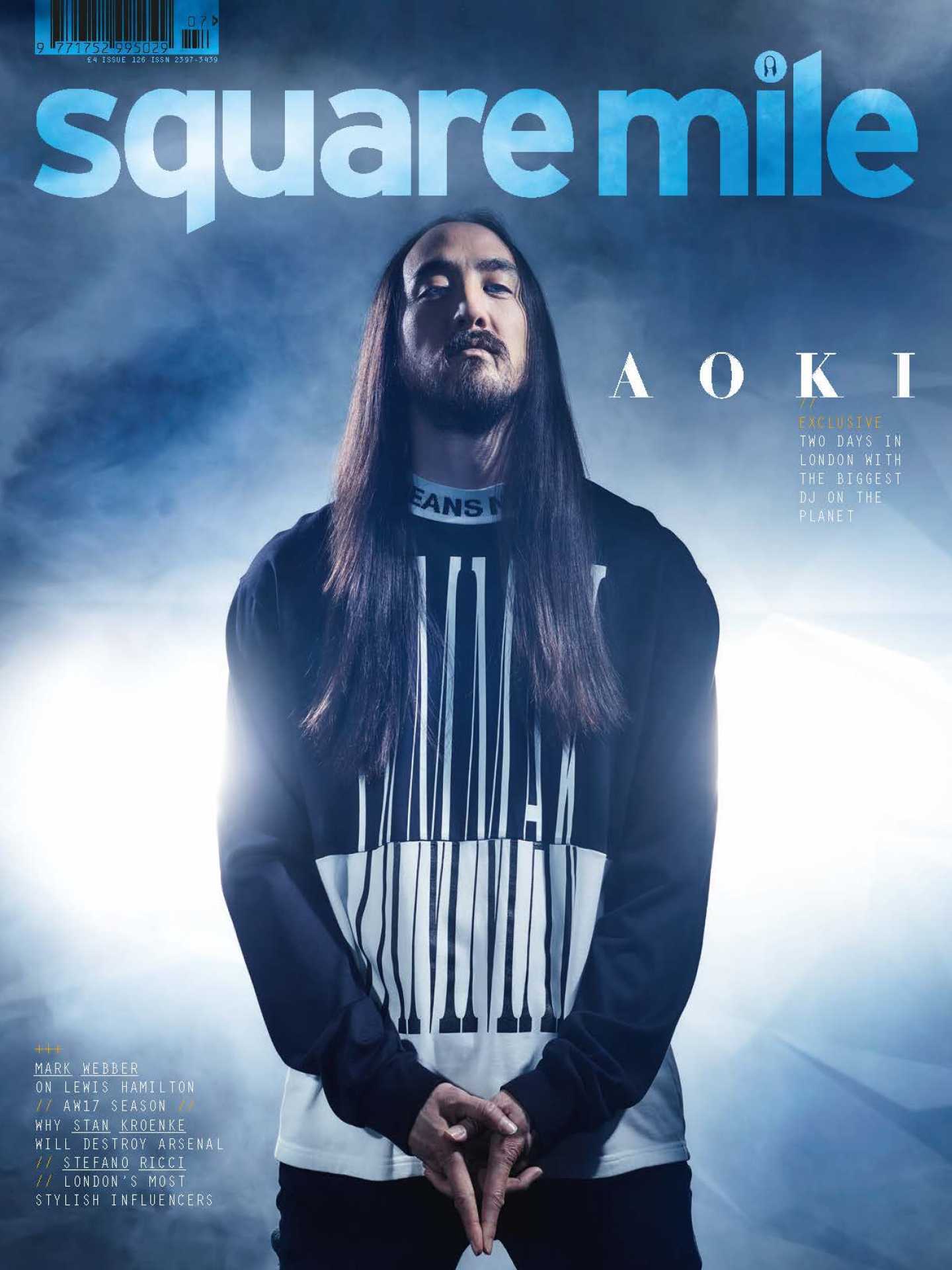 Steve Aoki for Square Mile shot by David Ellis