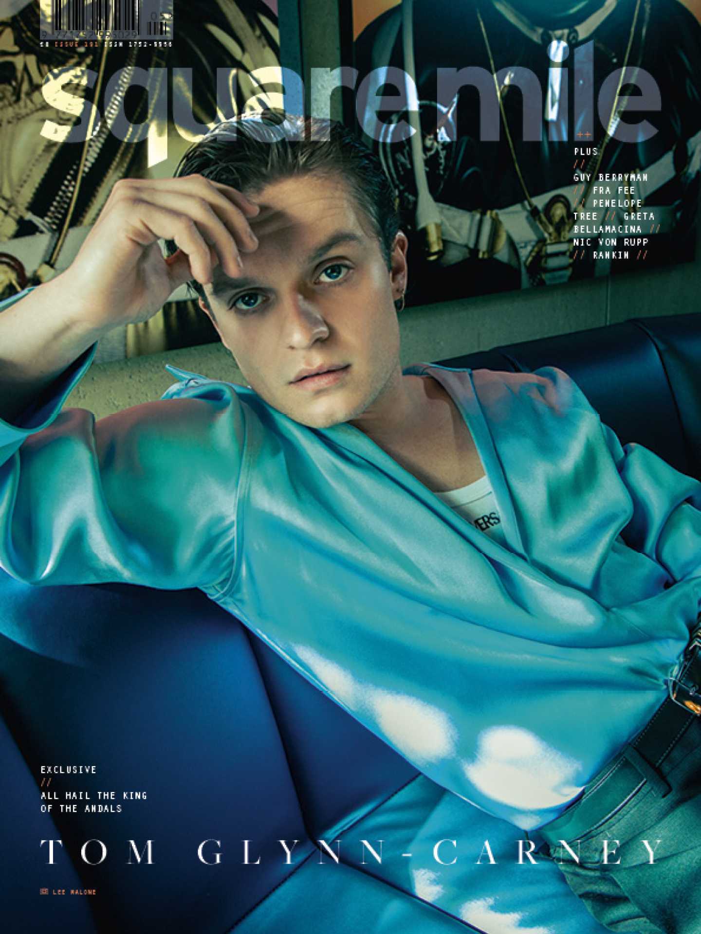 House of the Dragon's Tom Glynn-Carney on the cover of Square Mile magazine