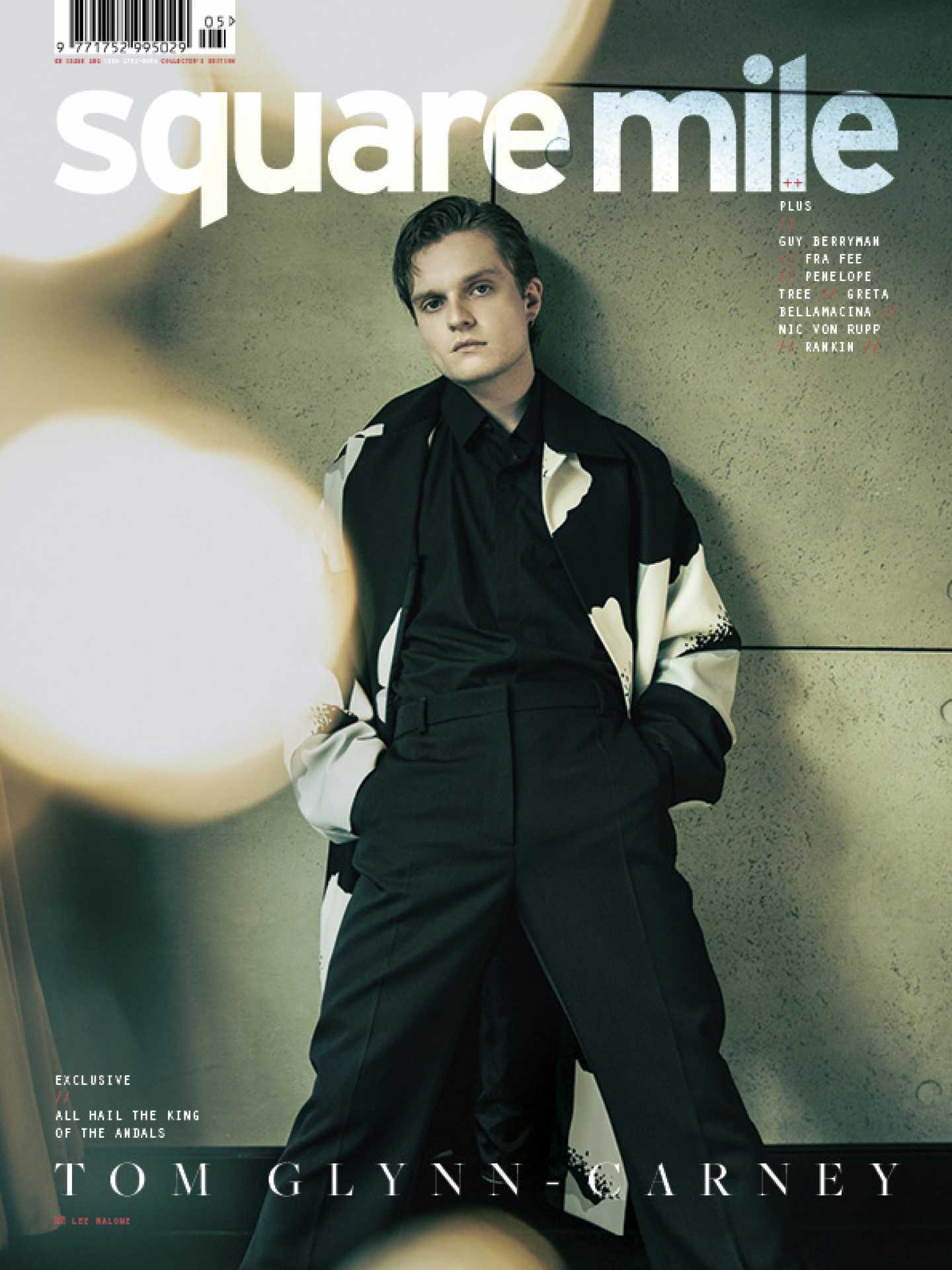 House of the Dragon's Tom Glynn-Carney on the cover of Square Mile magazine