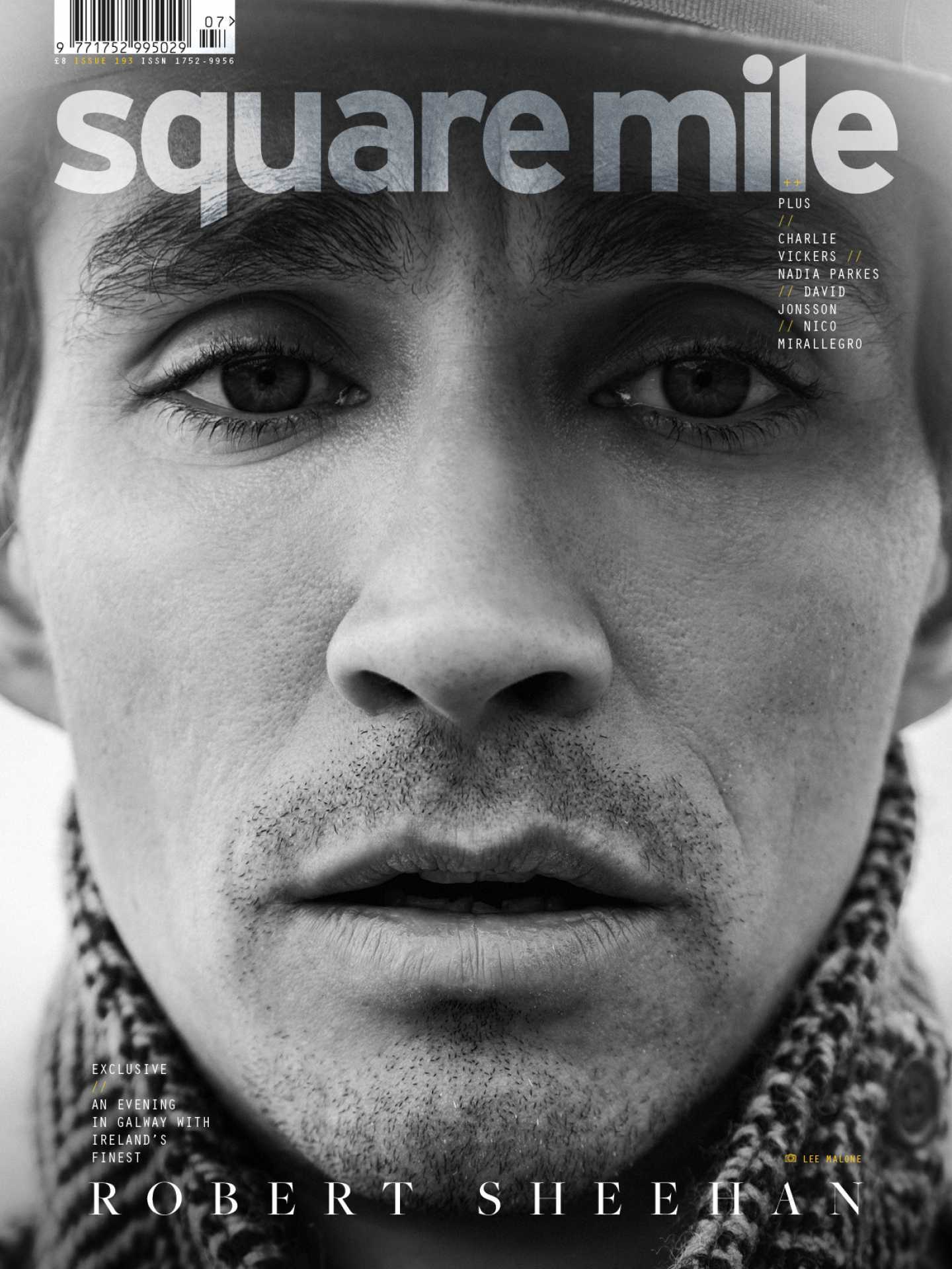 Newsstand cover - Robert Sheehan