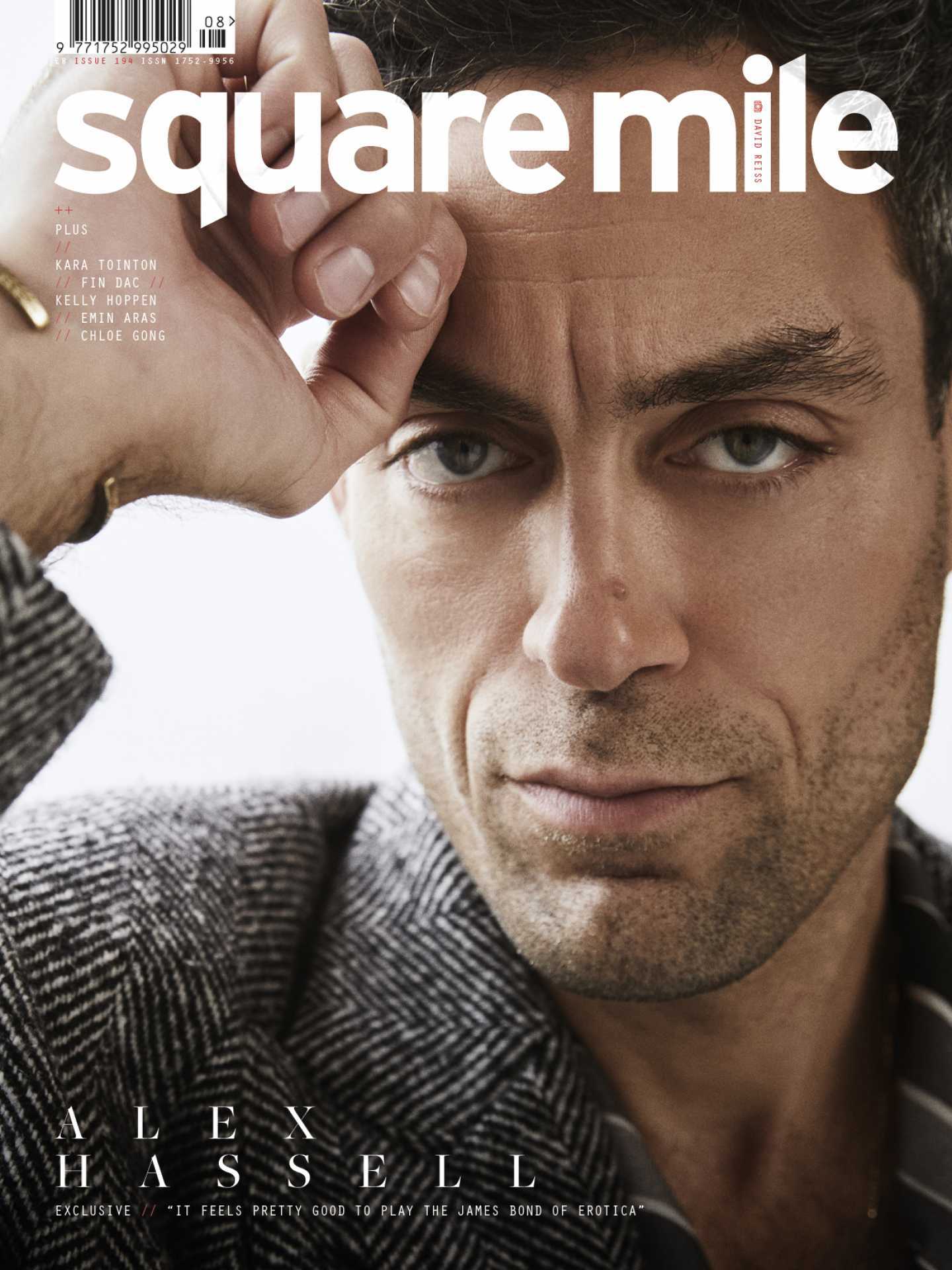 Alex Hassell for Square Mile magazine