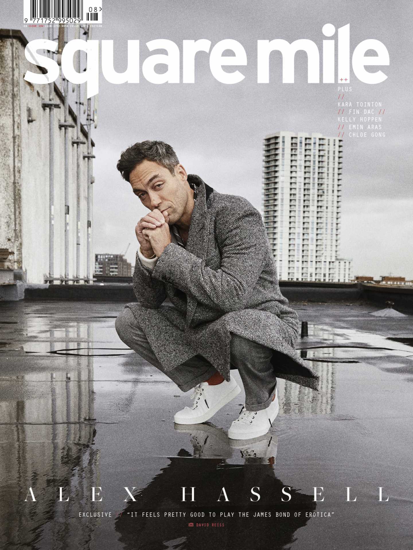 Alex Hassell for Square Mile magazine